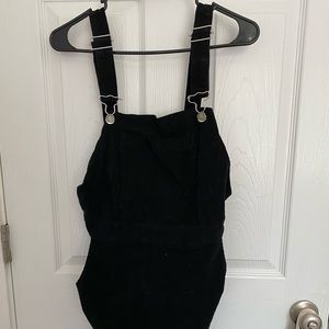 American Eagle Black Overall dress